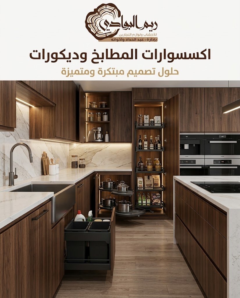 إكسسوارات المطابخ الحديثة